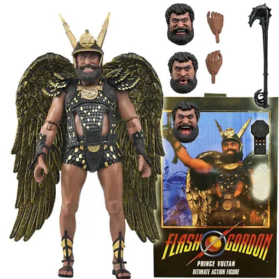 Buy NECA Flash Gordon Prince Vultan Ultimate 7  Action Figure Official In Stock • 46.79£