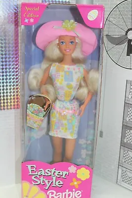 Buy 1997 Superstar Barbie Easter Style Gift Set Special Edition NRFB • 46.83£