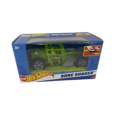 Buy Hot Wheels HMY08 Green Bone Shaker Pull Back Speeder 1:43 Scale Vehicle NEW • 11.99£