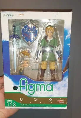 Buy Max Factory The Legend Of Zelda Skyward Sword Link Figure Figma #153 GENUINE • 68£