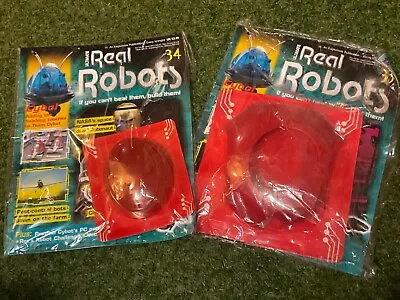 Buy EAGLEMOSS ULTIMATE REAL ROBOTS Magazines #33 #34 +parts Red Insert & Side Panels • 14.99£