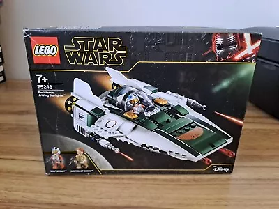 Buy LEGO 75248 Star Wars Resistance A-Wing Starfighter - BRAND NEW. Damaged Box • 48£