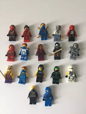 Buy Lego Ninjago 17 Minifigure Bundle Various Characters, See Photos • 5£