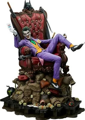 Buy Dc Comics Batman The Joker 1:4 Exclusive Statue Tweeterhead Sideshow Brown Box • 1,708.31£
