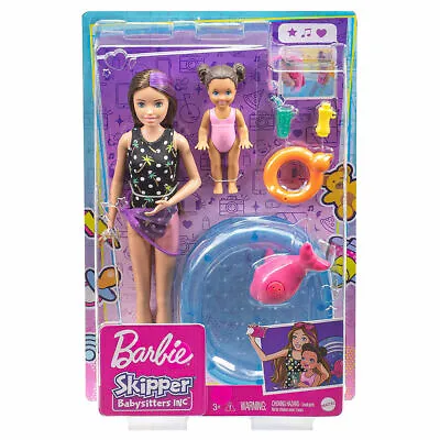 Buy Barbie Babysitter Pool & Toddler • 28.99£