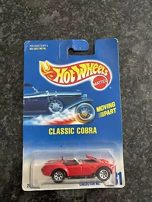 Buy Vintage Hot Wheels Classic Cobra 1991#31 • 12£