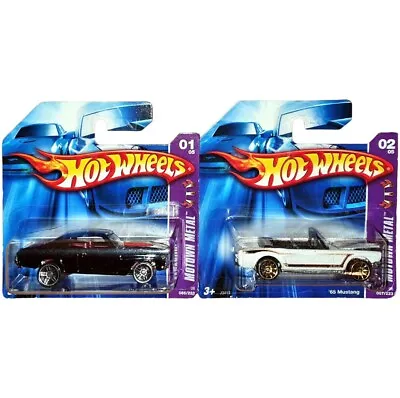 Buy HOTWHEELS Chevelle & Mustang (2006) Sealed Packs 18 Years Old Ex Condition ⭐ • 7.50£