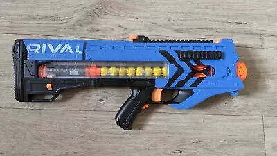 Buy Nerf Rival MXV-1200 Blue & Black Longshot Blaster Ball Dart Gun + Balls • 22£