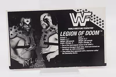 Buy Legion Of Doom WWF Cardbackpiece! Hasbro Wrestling Figures - 90s Vintage • 10.28£