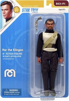 Buy Mego Star Trek The Original Series Kor The Klingon 8  Action Figure • 19.99£