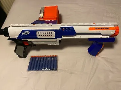 Buy Nerf Rampage With 25 Dart Drum And 10 Darts. • 15£