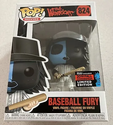 Buy Funko Pop! Movies - The Warriors 824 - Blue Baseball Fury Figure Ltd Edition • 24.99£