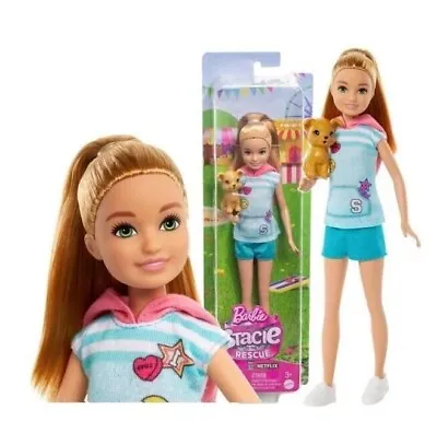 Buy Mattel BARBIE STACIE DOLL With A Dog HRM05 • 44.19£