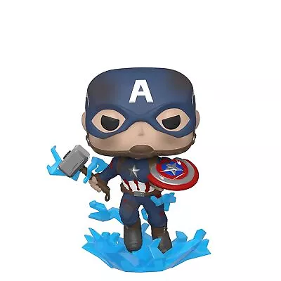 Buy Funko Pop! Marvel: Avengers Endgame - Captain America With Broken Shield & Mjoin • 15.25£