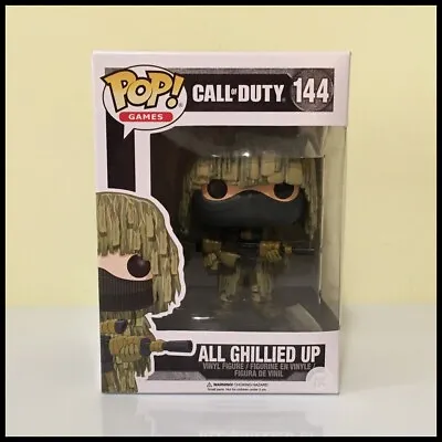 Buy Funko POP! Call Of Duty All Ghillied Up #144 RARE Brand New! • 101.40£