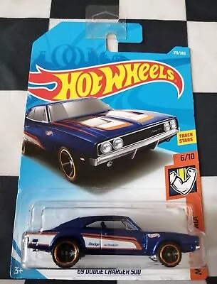 Buy 2018 Hot Wheels 69 Dodge Charger 500 Muscle Mania Long Card 215/365 #6/10 • 3.99£