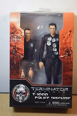 Buy NECA TERMINATOR GENISYS T-1000 POLICE STATION DISGUISE 7  Action Figure • 50£