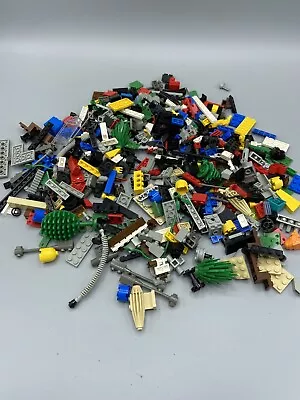 Buy Lego Bundle Small Parts Mixed Lot 450g - Vintage 80s & 90s - Pirates - Western • 12£