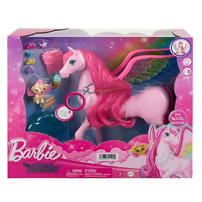 Buy Barbie Magic Pink Pegasus Winged Horse Lights & Sound Toy • 42.99£