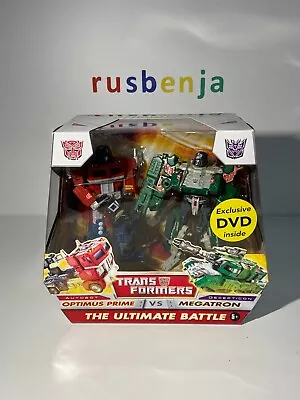 Buy Hasbro Transformers Optimus Prime Vs Megatron The Ultimate Battle DVD • 64.99£