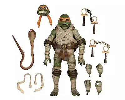 Buy Universal Monsters X TMNT Ultimate Michelangelo As The Mummy - NECA • 41.95£