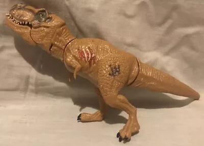 Buy Jurassic World - Chomping Battle Damaged 9” T-Rex Action Figure By Hasbro (2015) • 11£