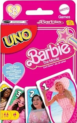 Buy UNO Barbie The Movie Card Game, Inspired By The Movie For Family Night, Game ... • 12.82£