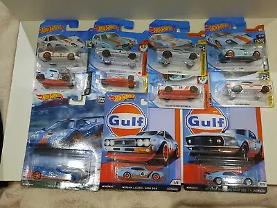 Buy Hot Wheels Group/Bundle Eleven Gulf Racing Cars Inc.Premiums Etc As Pictured • 65£