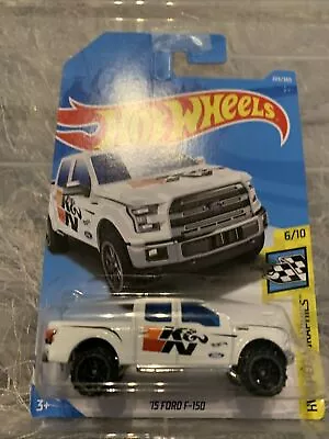 Buy 2015 FORD F-150 (White) 1:64 Hot Wheels MIP Diecast Sports Car Sealed • 4£