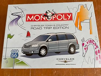 Buy Monopoly Board Game Chrysler Town & Country Road Trip Edition Smaller Box Rare • 7.89£