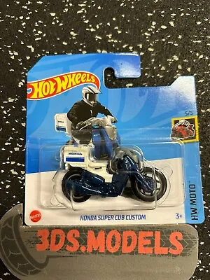 Buy MOTORBIKES HONDA SUPER CUB BLUE Hot Wheels 1:64 **COMBINE POSTAGE** • 2.75£