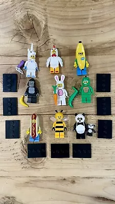 Buy Lego Bundle Of 9 CMFS Suit Mini Figures VGC • 26£