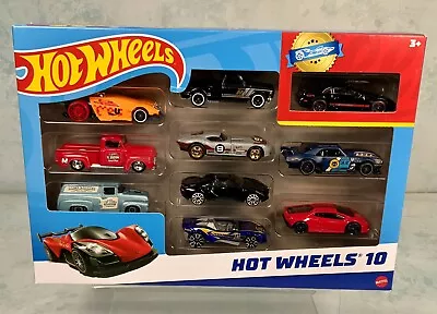 Buy Hot Wheels 10-Car Gift Pack Of 1:64 Scale Vehicles​ (As Pictured) #M New Sealed • 14.95£