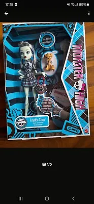 Buy Monster High Frankie Stein Creeproduction NEW • 87.52£
