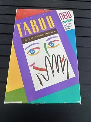 Buy Taboo The Game Of Unspeakable Fun 2nd Edition 1994 Hasbro Games Missing Pencil • 11.49£