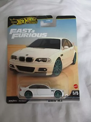 Buy Hot Wheels 2023 Fast & Furious 5/5  BMW M3 Mint In Card • 9.99£