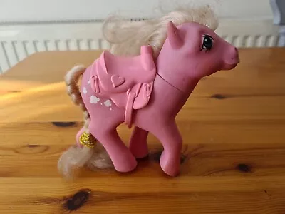 Buy Vintage My Little Pony G1 Baby Lickety Split With Saddle. 1984 • 9.50£