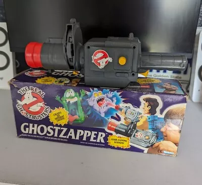 Buy Vintage Kenner 1986 Real Ghostbusters - Ghost Zapper Projector + Ghost Cartridge • 34.99£