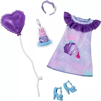 Buy Barbie - My First Barbie Fashion Pack (Mermaid-Theme Birthday Dress Up) /Toys • 10.92£