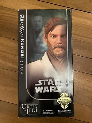 Buy Sideshow Star Wars Order Of The Jedi Obi Wan Kenobi Jedi Master ExclusIve 1153 • 250£