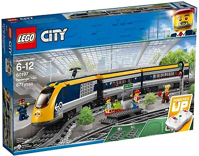 Buy LEGO 60197  City Passenger Train & Track Bluetooth RC Set Free Delivery • 139.95£