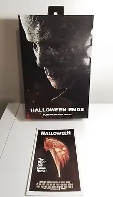 Buy Neca Halloween (2022) Michael Myers Halloween Ends Ultimate 7  Figure &Postcard  • 42.95£