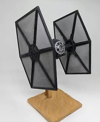 Buy Bandai Star Wars 1:72 First Order TIE Fighter Painted Built Model For Display • 24.99£