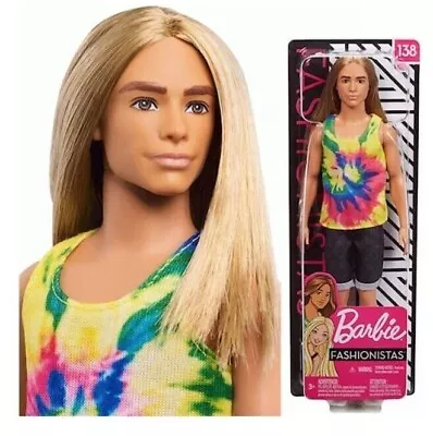 Buy Barbie Ken Fashionistas Doll #138 Mattel GHW66 • 69.89£