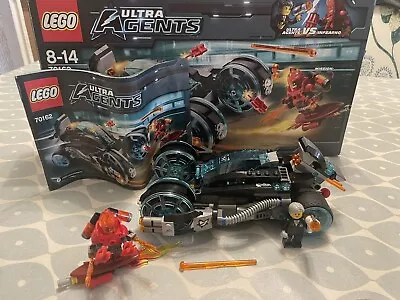Buy Lego Ultra Agents Set 70162 Infearno Interception 2014 Retired With Book & Box. • 14.99£
