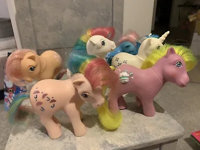 Buy My Little Pony G1 X6 Vintage Pony’s • 19.99£
