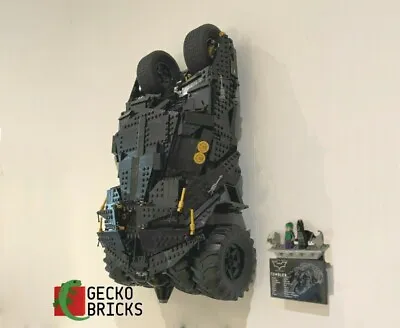 Buy Gecko Bricks Wall Mount For LEGO DC Tumbler Batmobile 76240 / 76023 • 13£