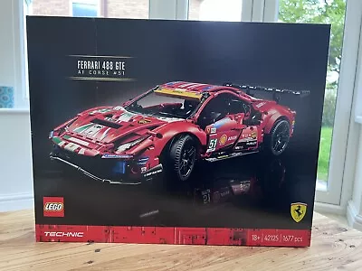 Buy LEGO TECHNIC: Ferrari 488 GTE “AF Corse #51” (42125) • 145£