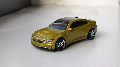 Buy 1/64 Hot Wheels BMW M4 Coupe Yellow Loose • 4.69£