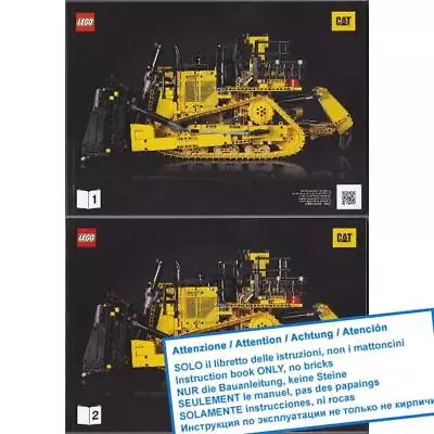Buy Instructions For LEGO Technic 42131 Cat D11 Bulldozer, Only Libro, Only Instruct • 27.40£